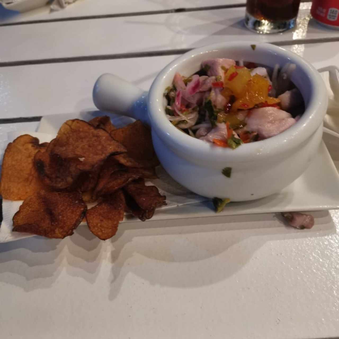 Ceviche de corvina