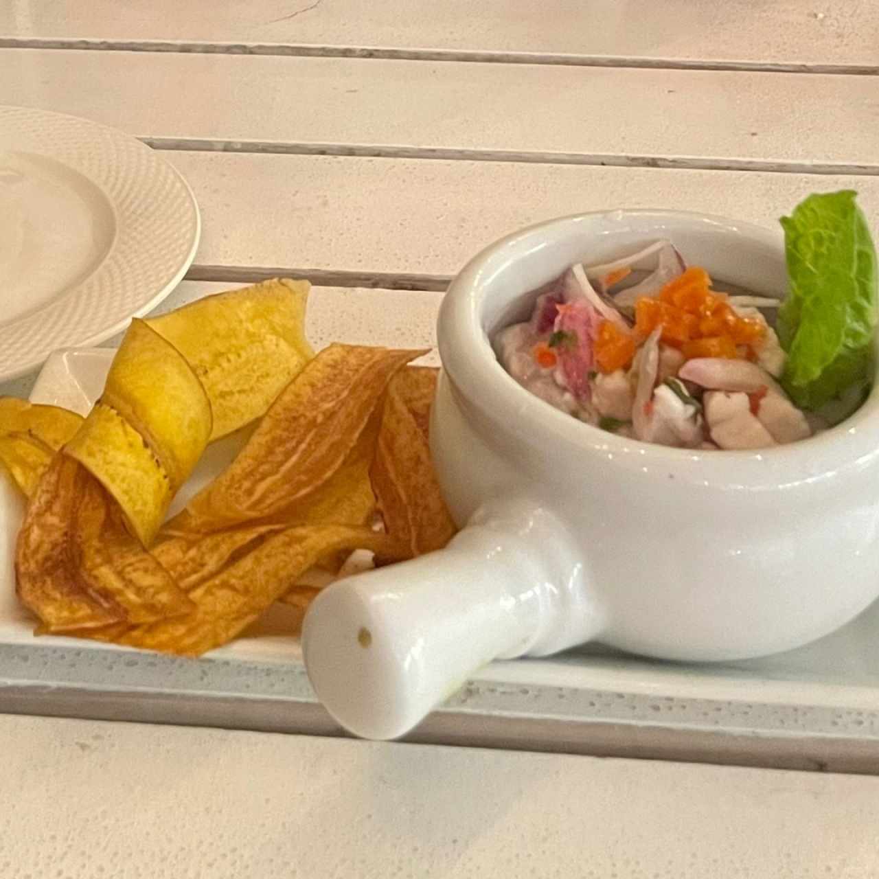 Entradas - Ceviche de Corvina