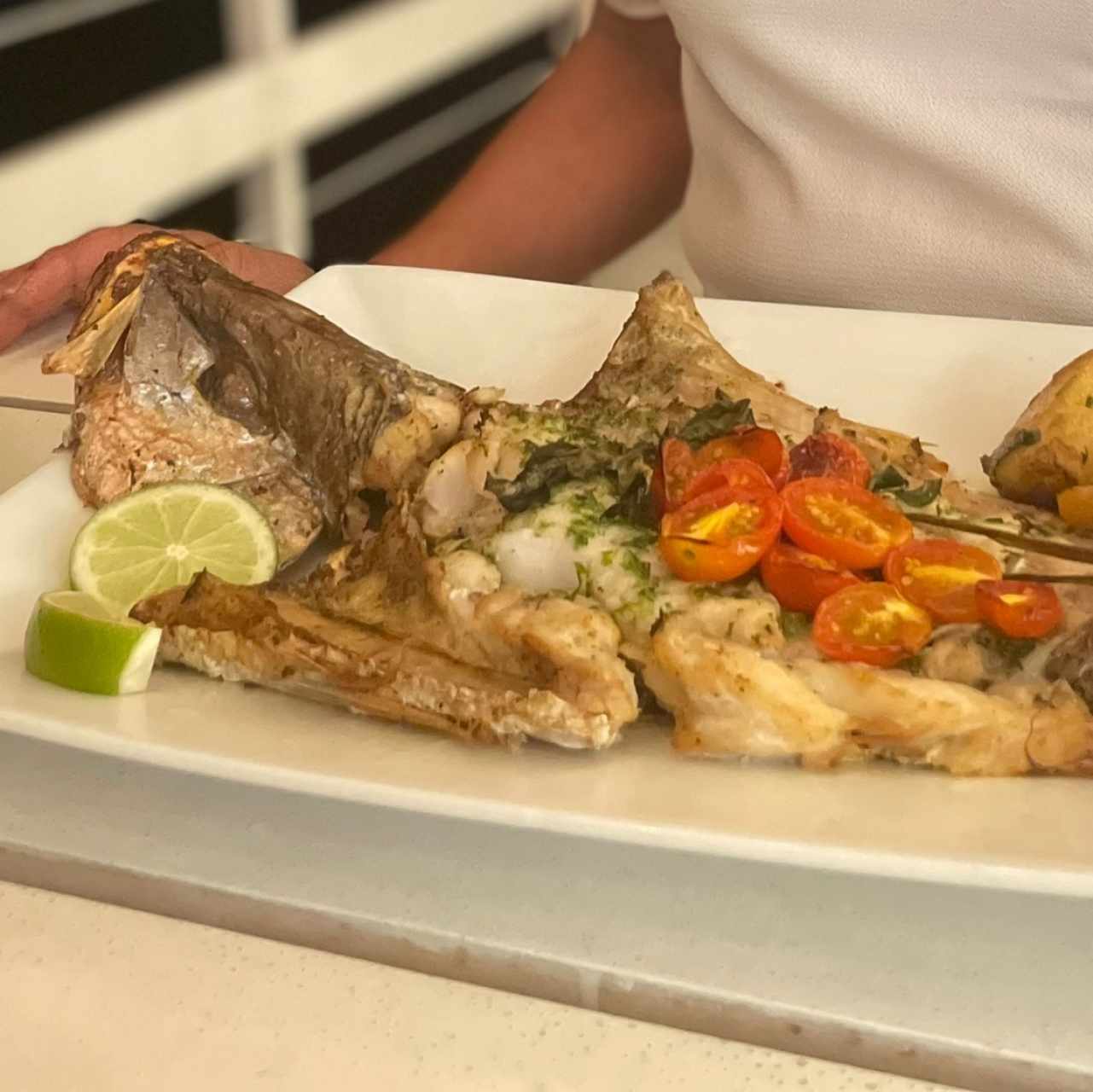 Pescado Frito al Grill o al Ajillo