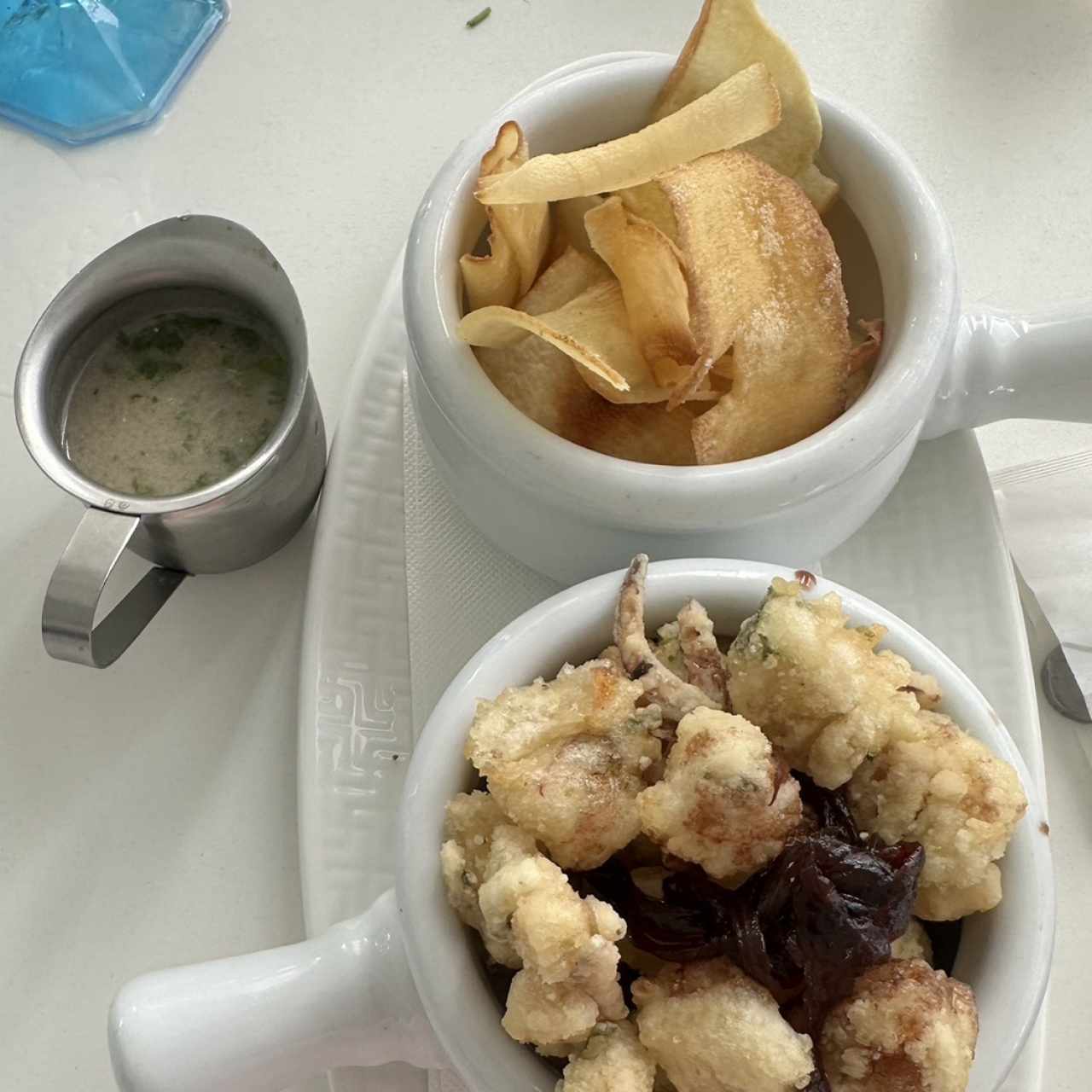 Entradas - Ceviche frito