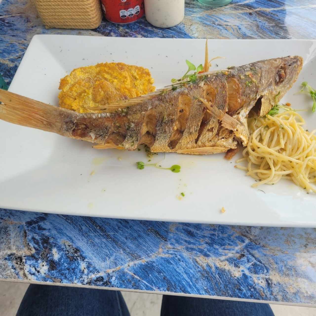 Pescado Entero - Pargo Rojo Frito