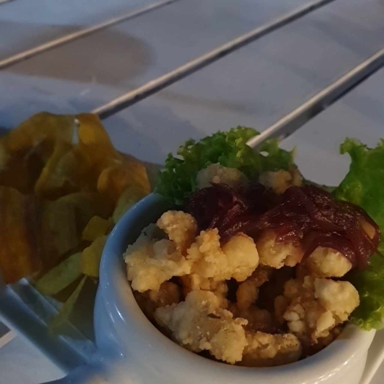 Entradas - Ceviche frito