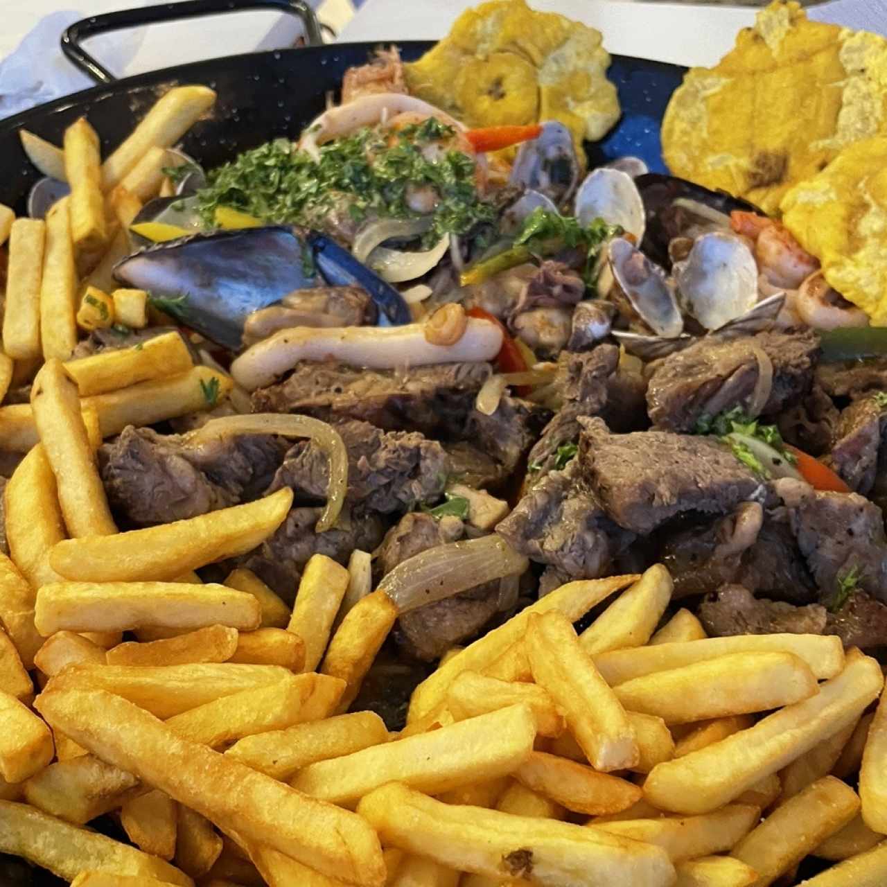 Picada mar y tierra