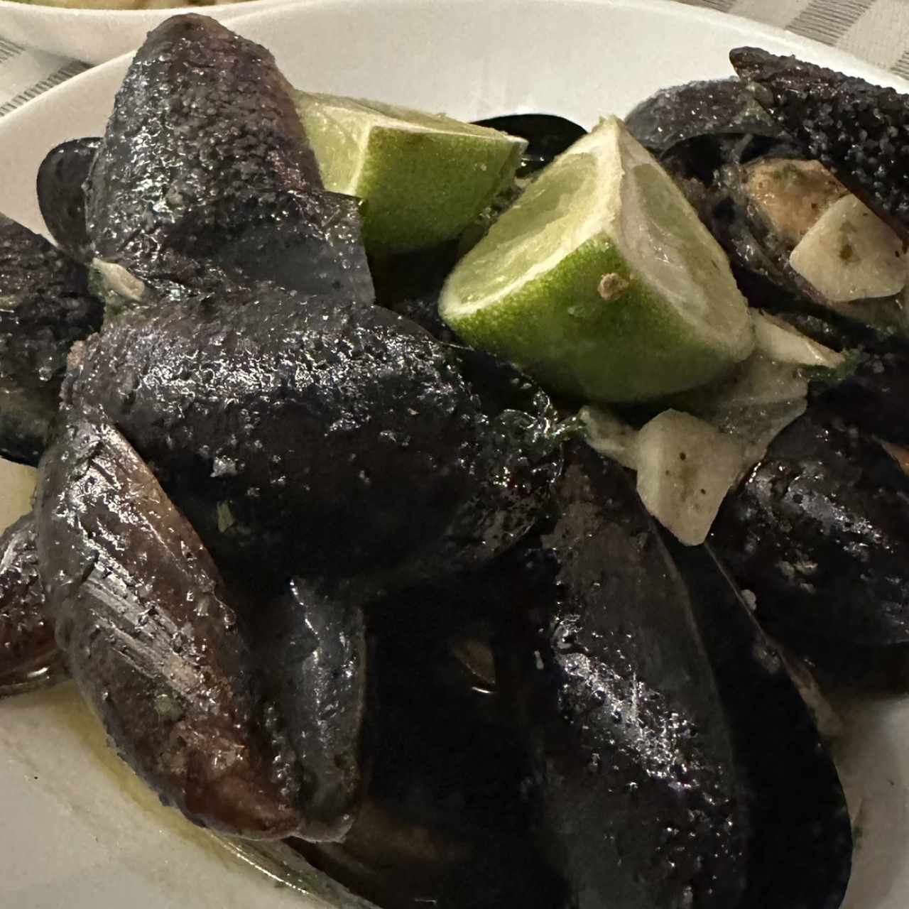 Mejillones al ajillo