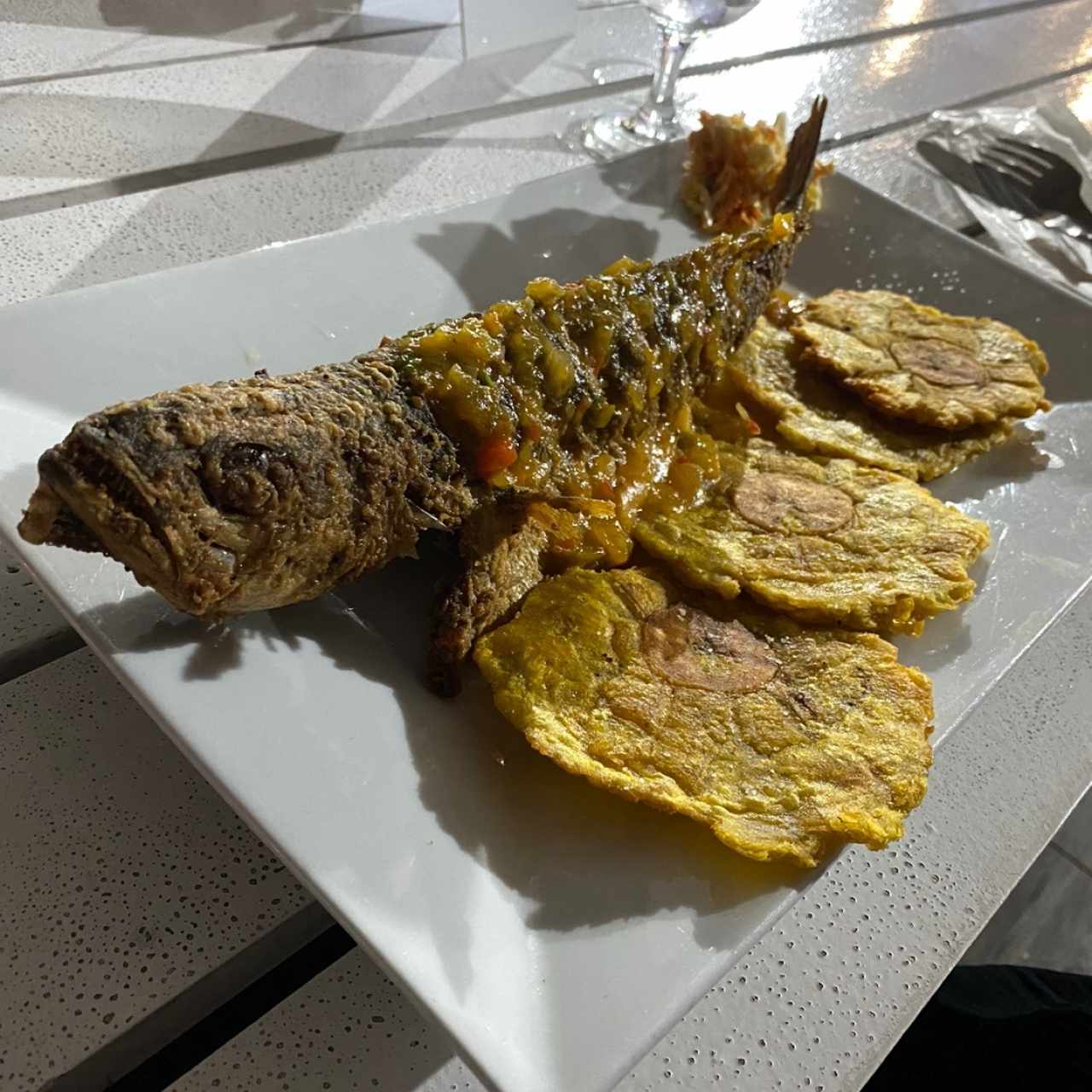 Pescado Frito al Grill o al Ajillo