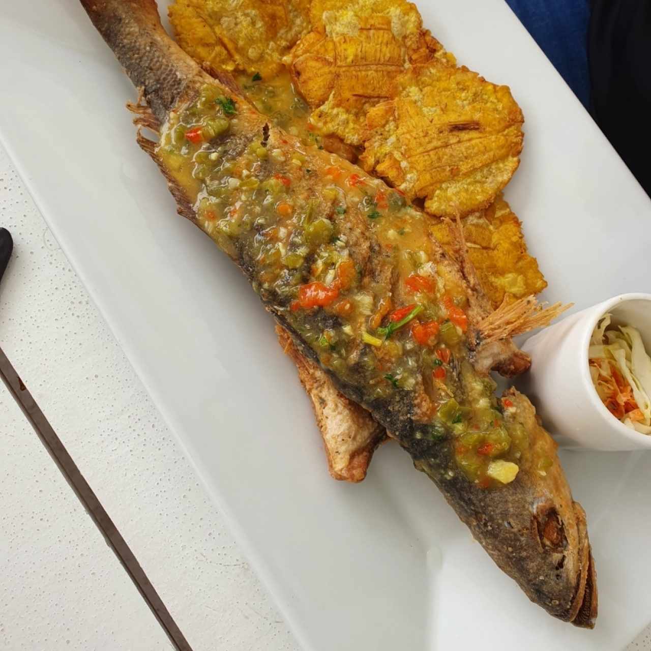 Pescado Frito al Grill o al Ajillo