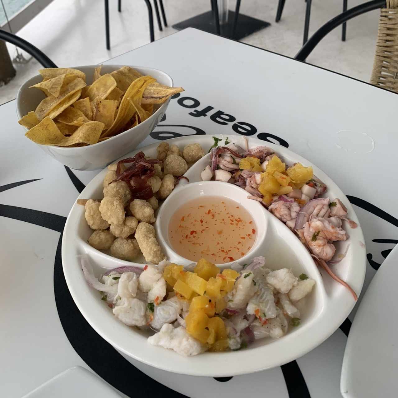 Trio de ceviche