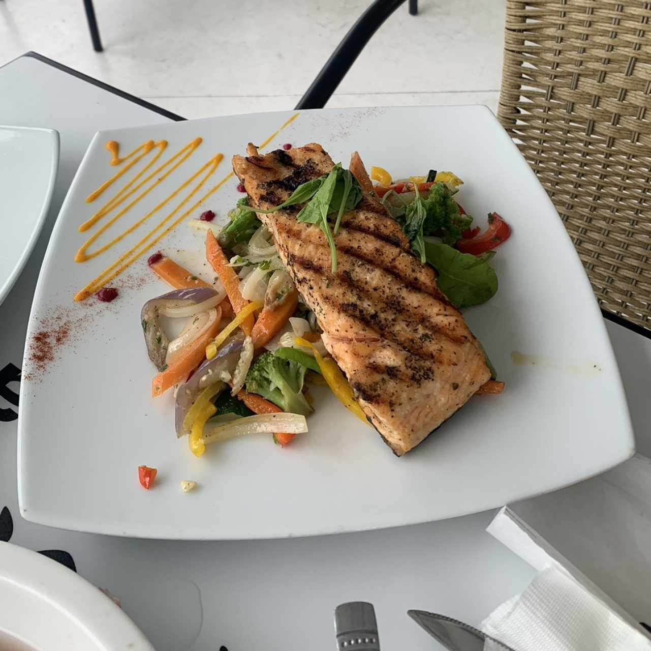 Salmon al grill