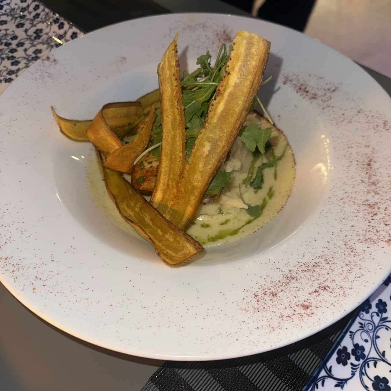 Filete de pargo mango con coco 