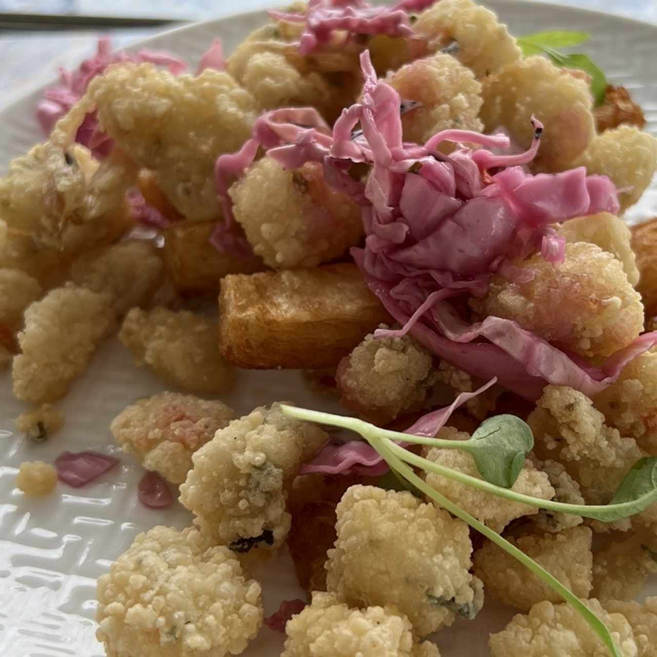 Entradas Calientes - Chicharrón de Pescado