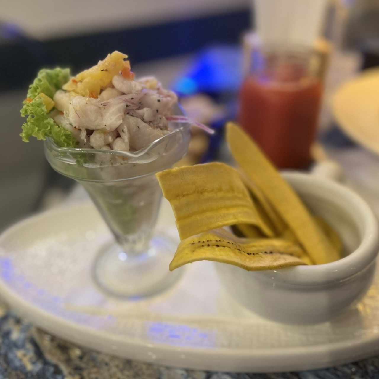 Entradas - Ceviche de corvina