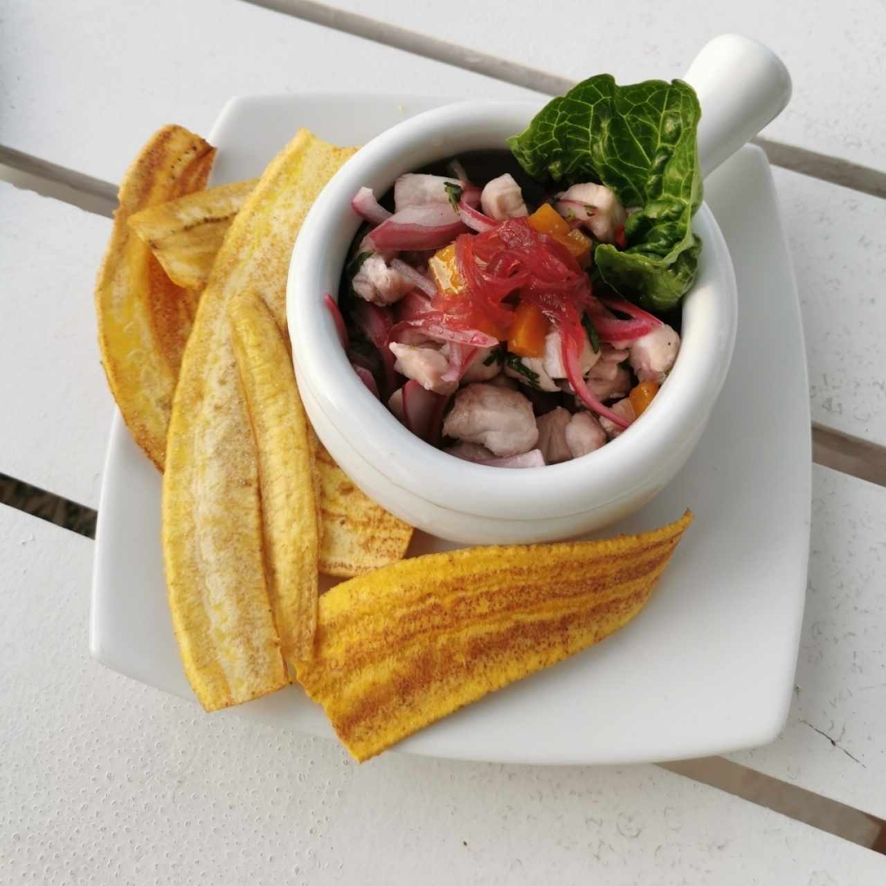 Entradas - Ceviche de Corvina