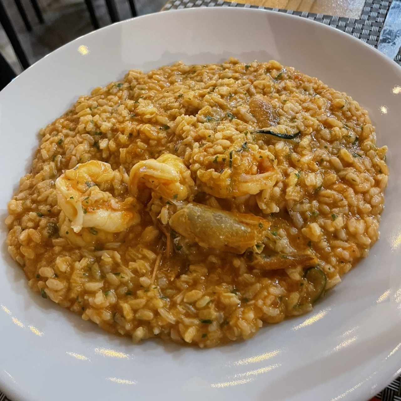 Paste - Calabacín Risotto gamberi