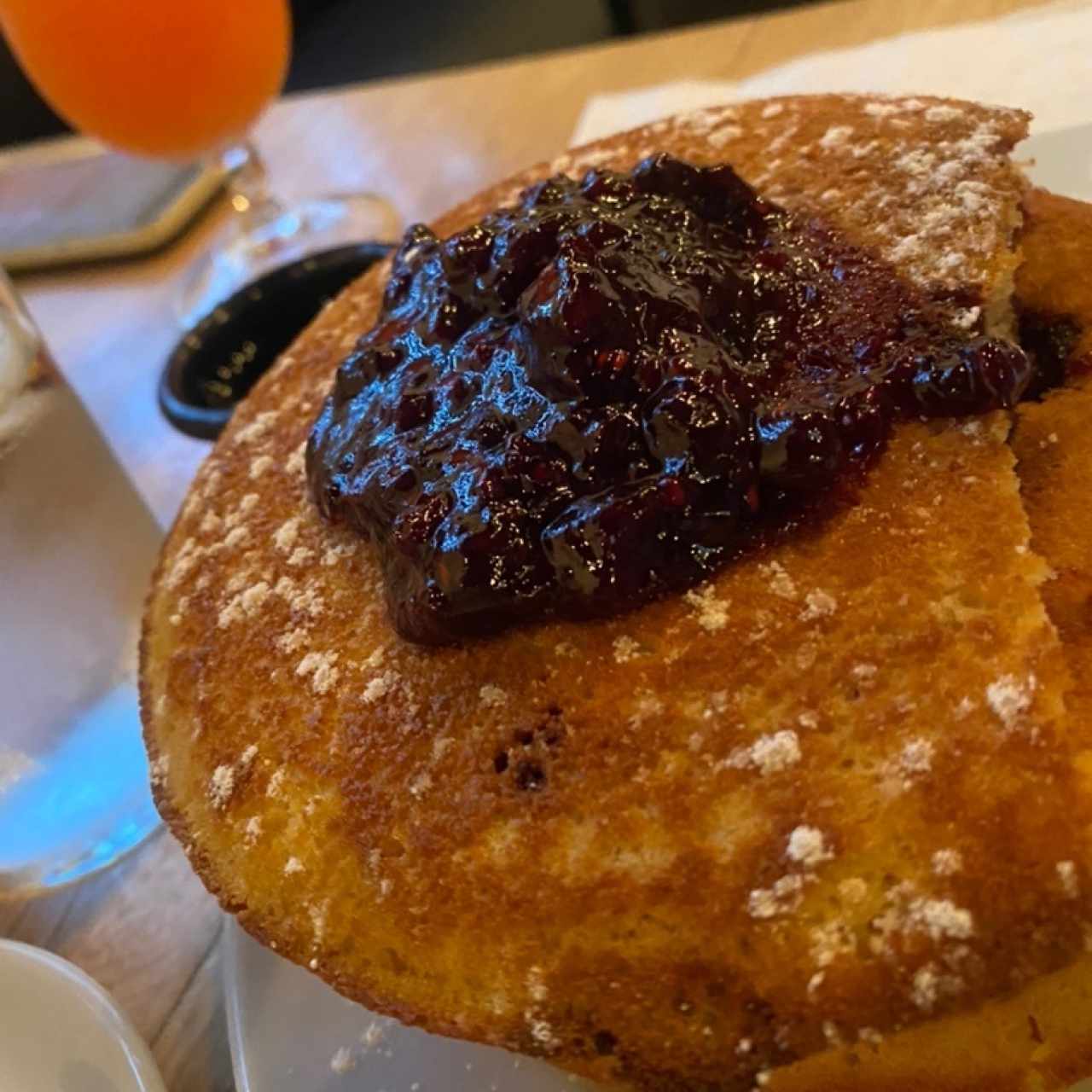 Pancakes de Frutos Rojos