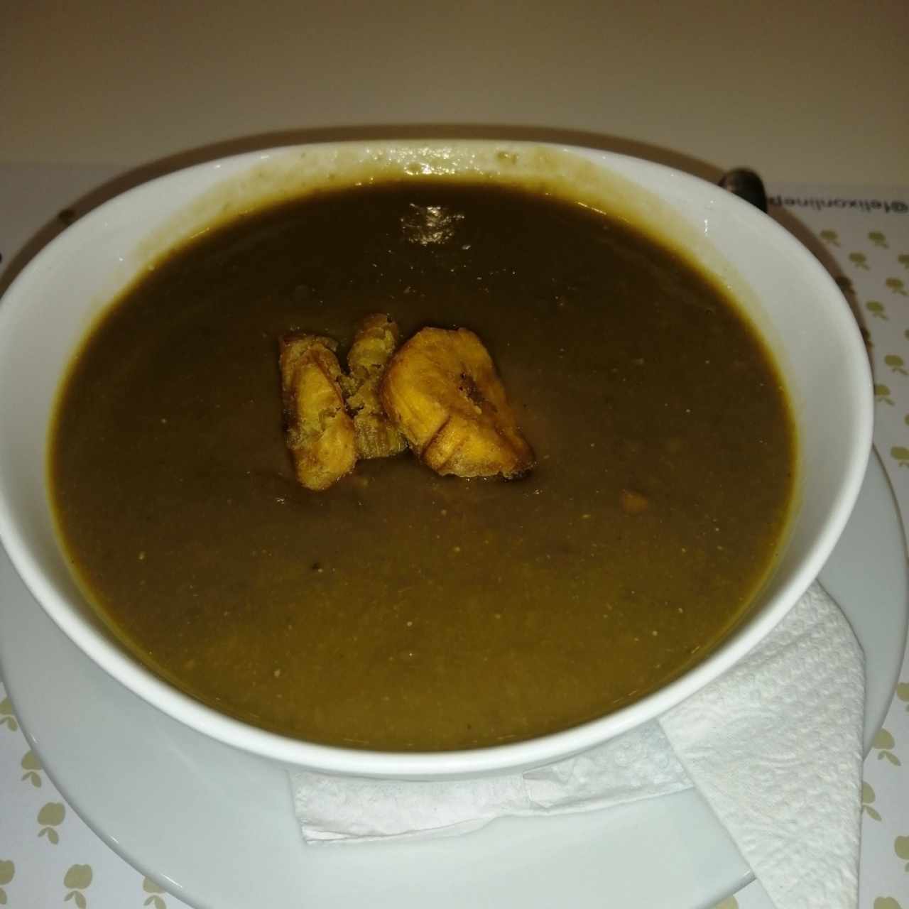 Sopa de lentejas 