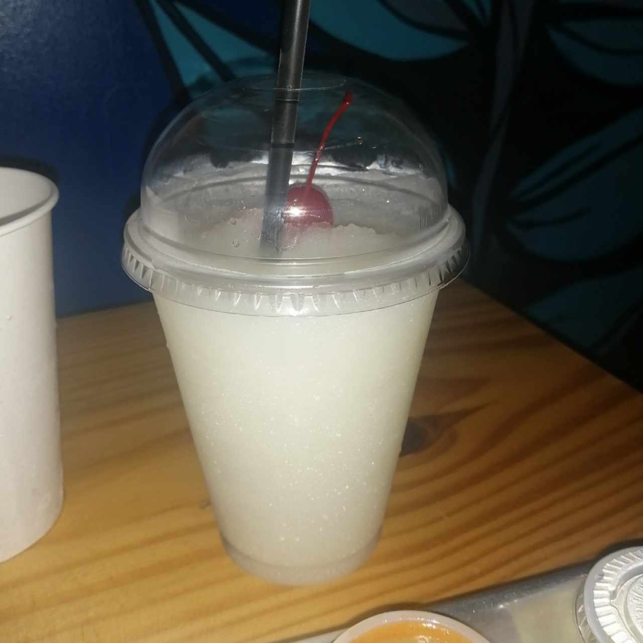 Frozen de limón con coco