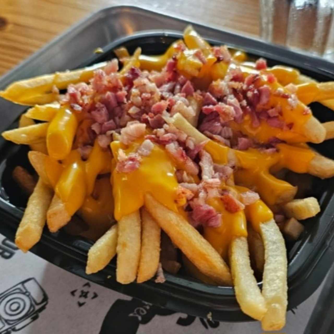 Papas Fritas Cheese & Bacon