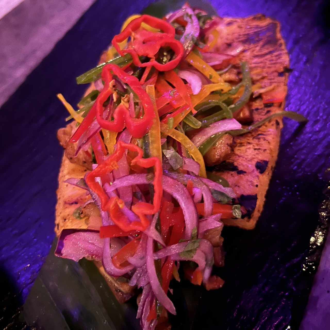 Entradas Calientes - Ceviche de Porkbelly