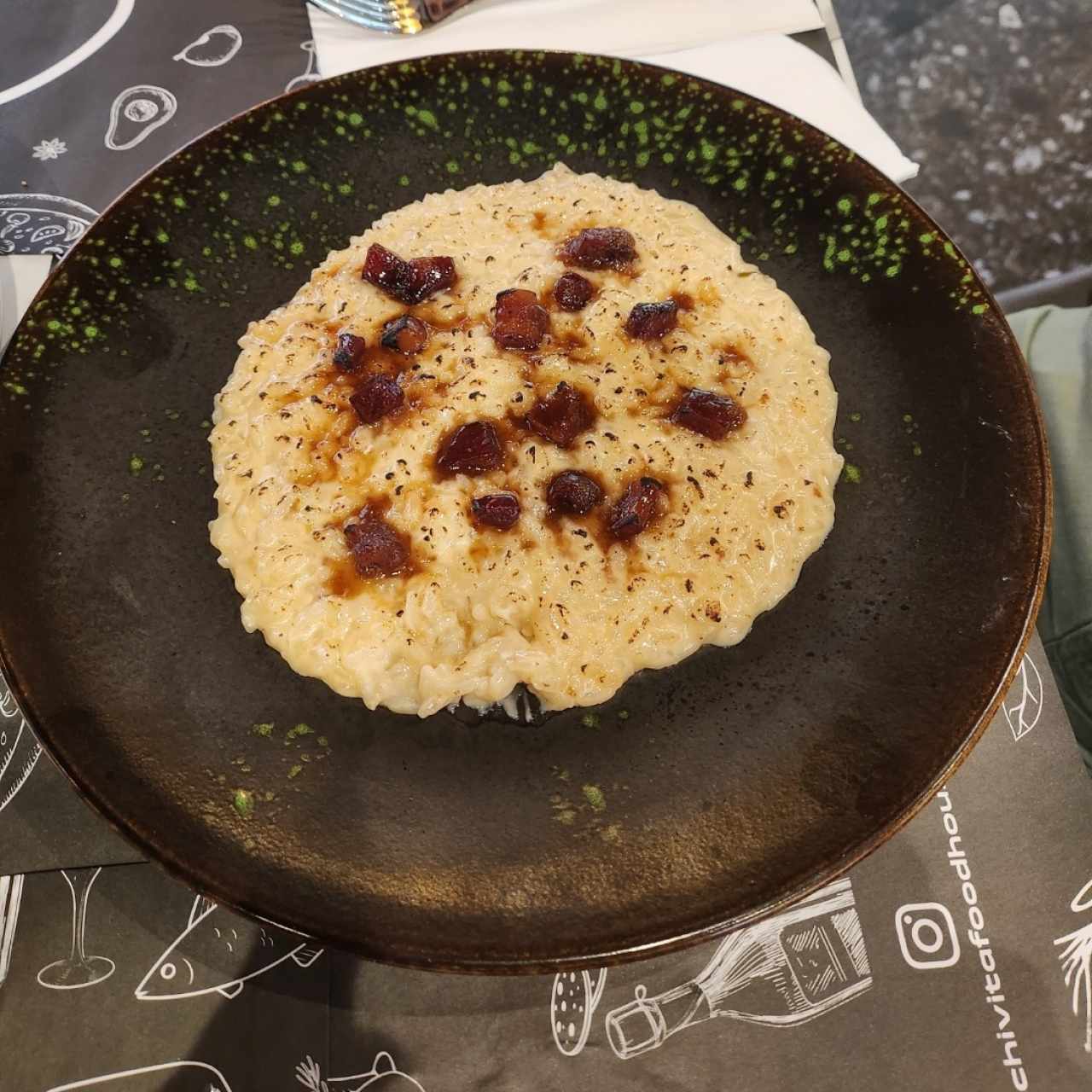 Risotto de Quesos Ahumados 