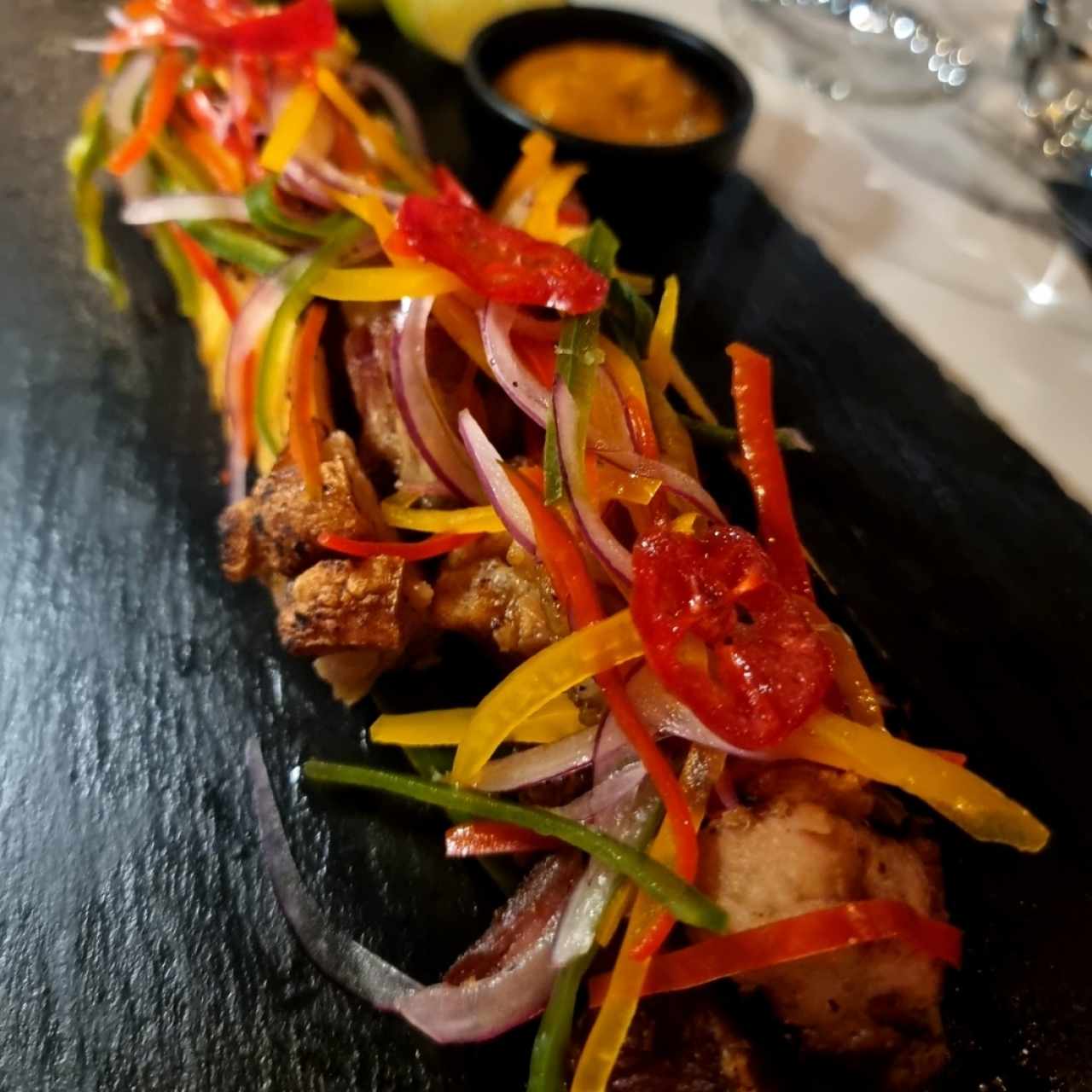 Ceviche de Pork Belly