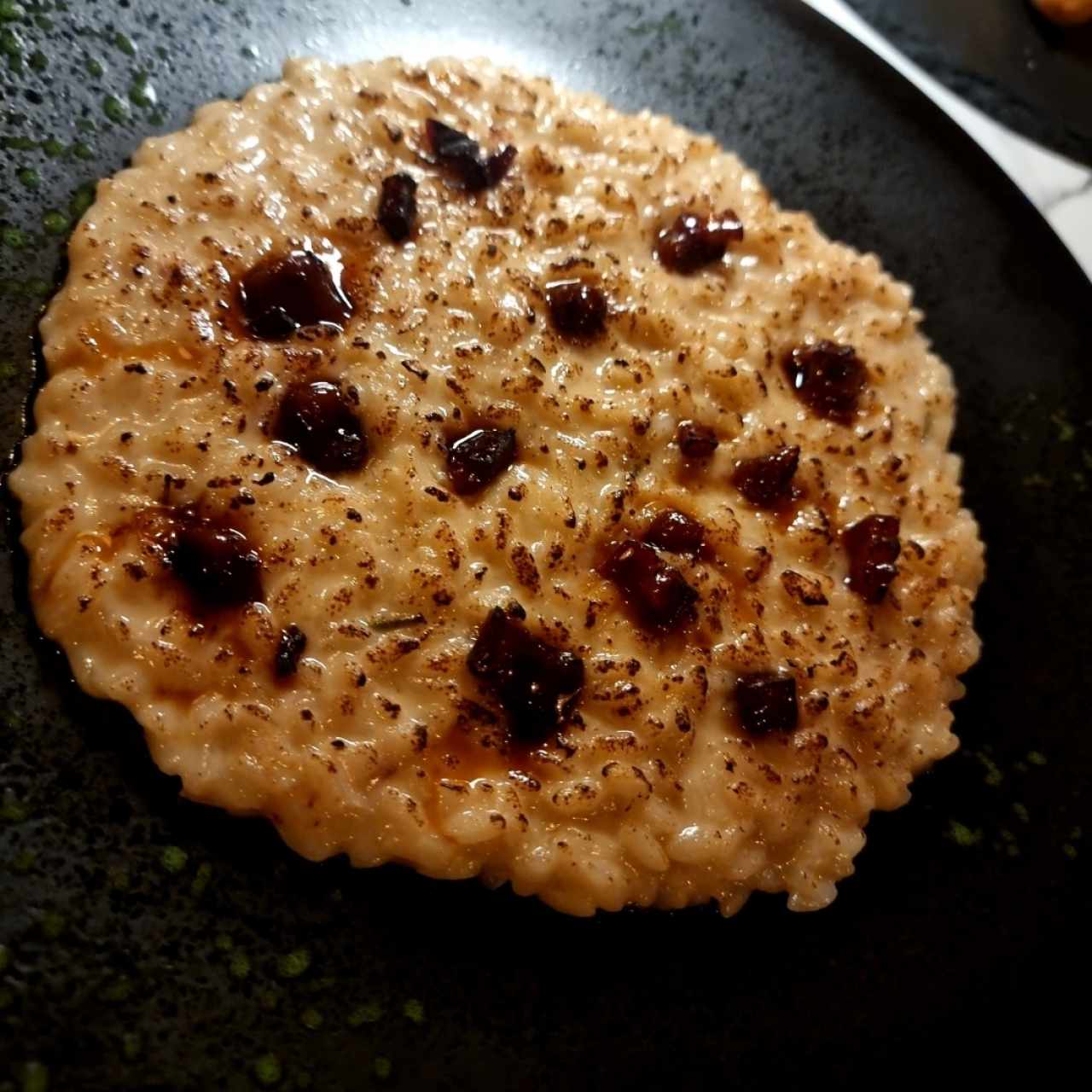 Risotto de quesos ahumados 