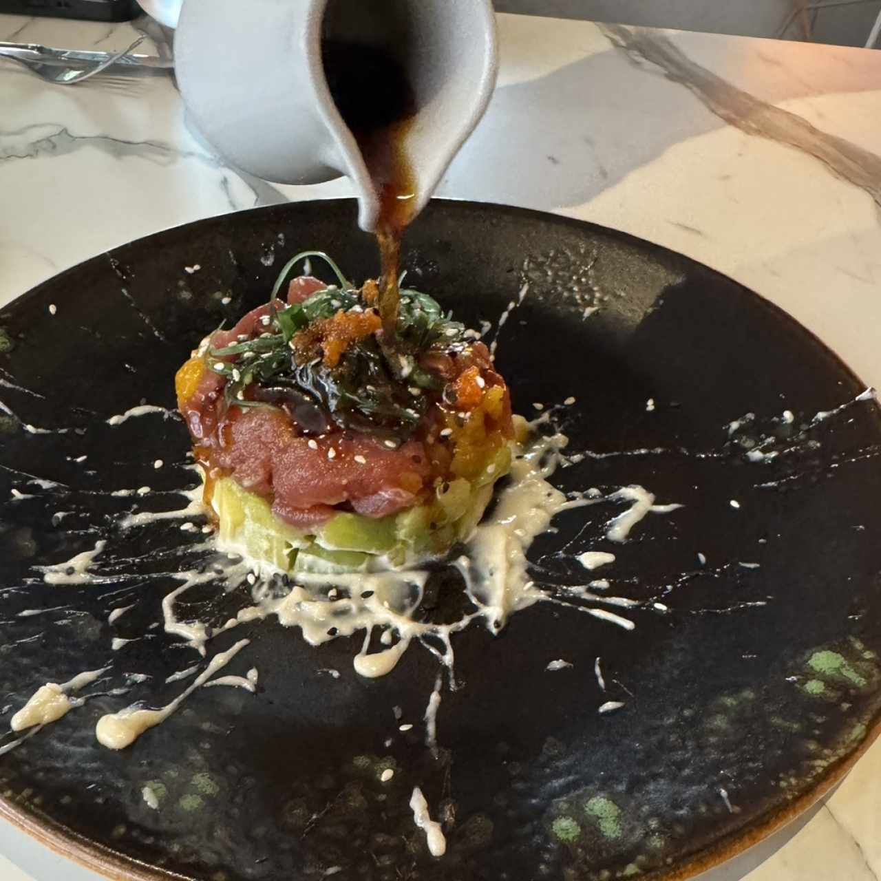 Entradas Frías - Tuna Tartar