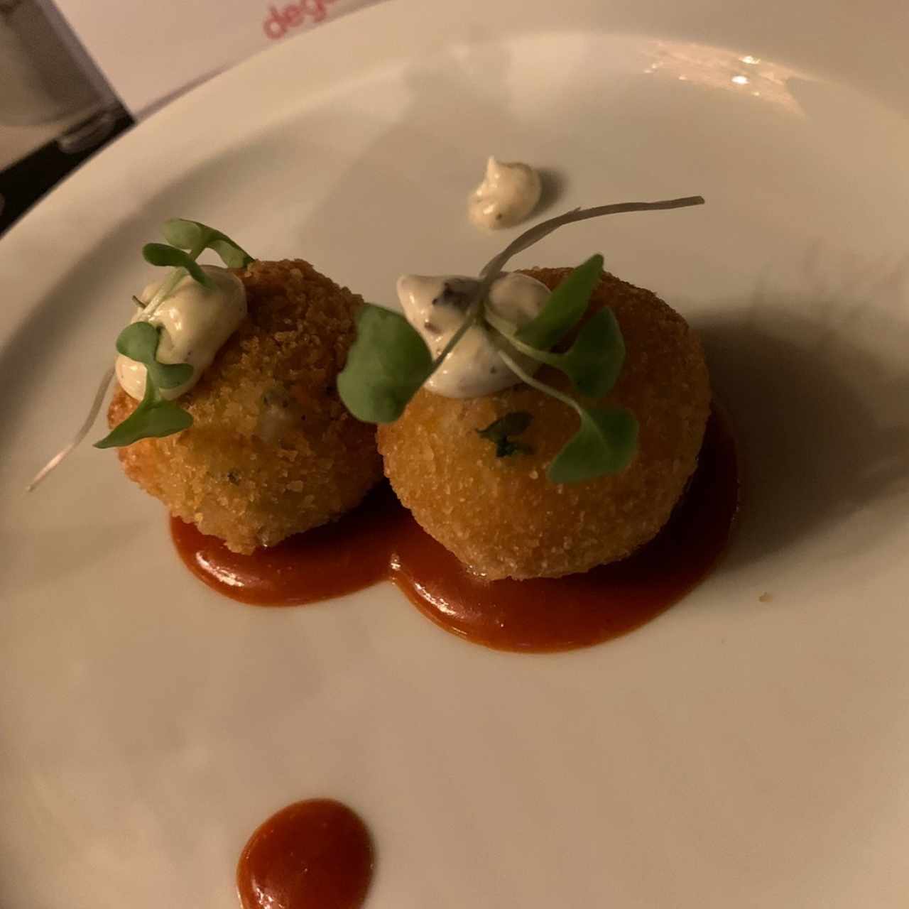 Croquetas de papas bravas