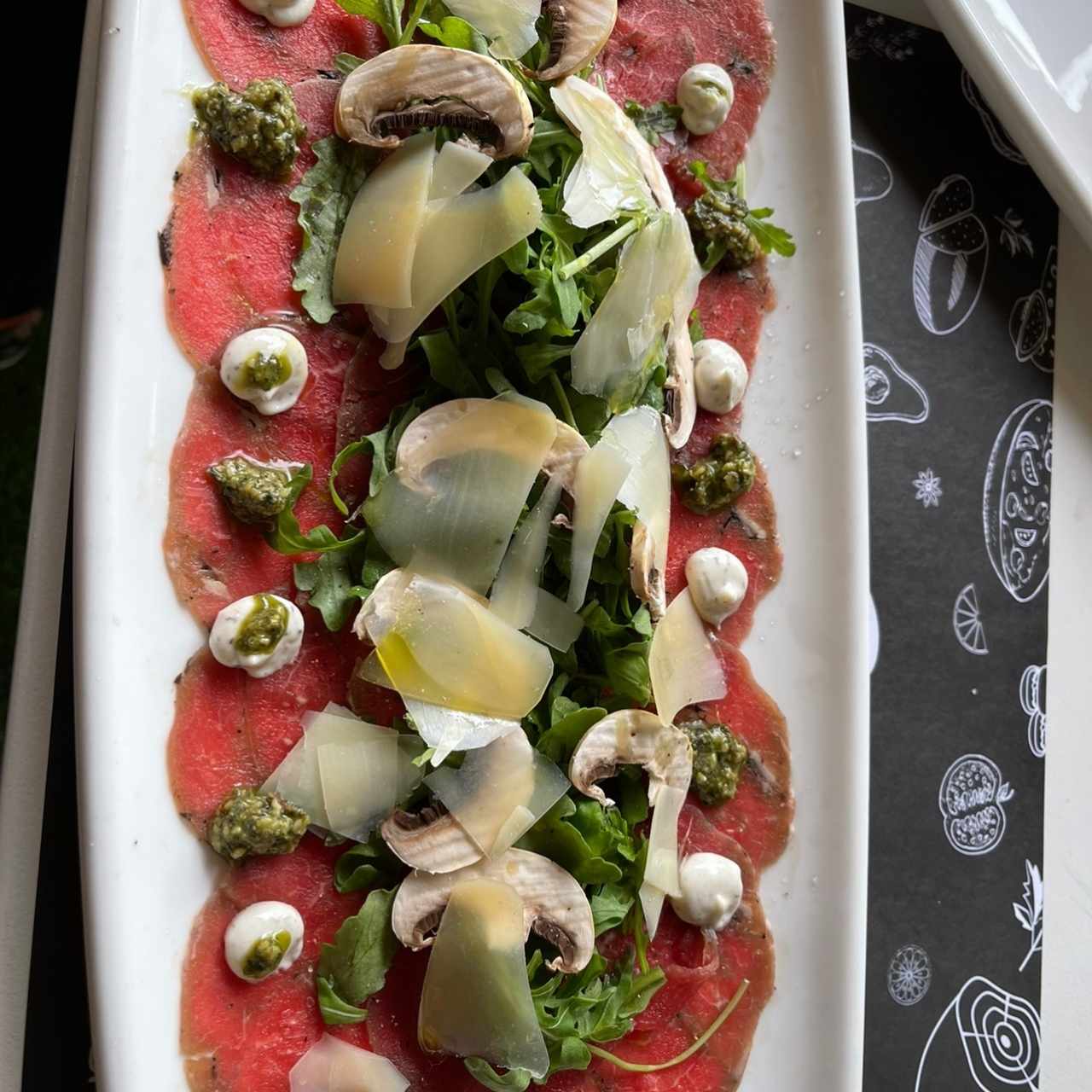 Carpaccio di manzo