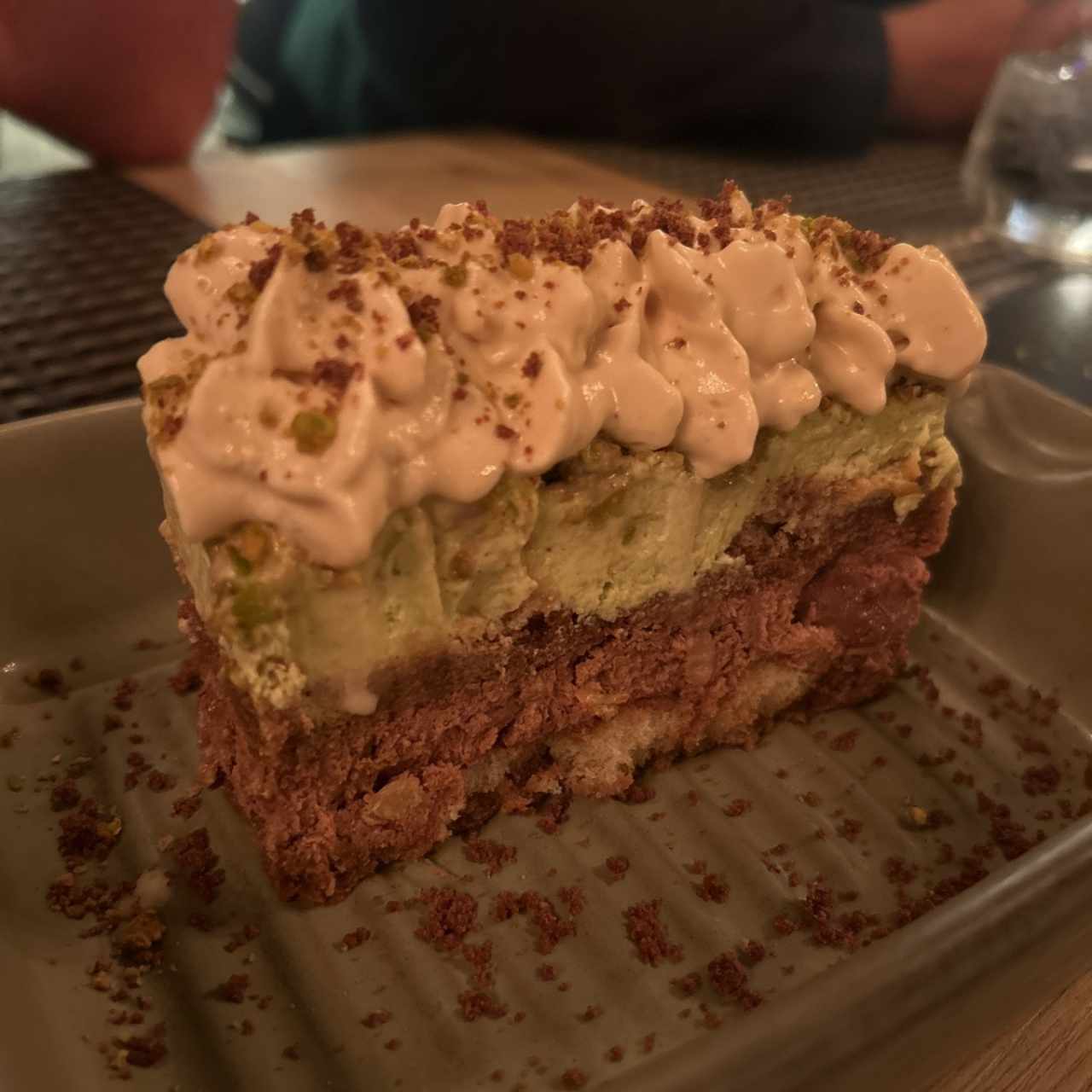 Postres - Tiramisú de Pistacho