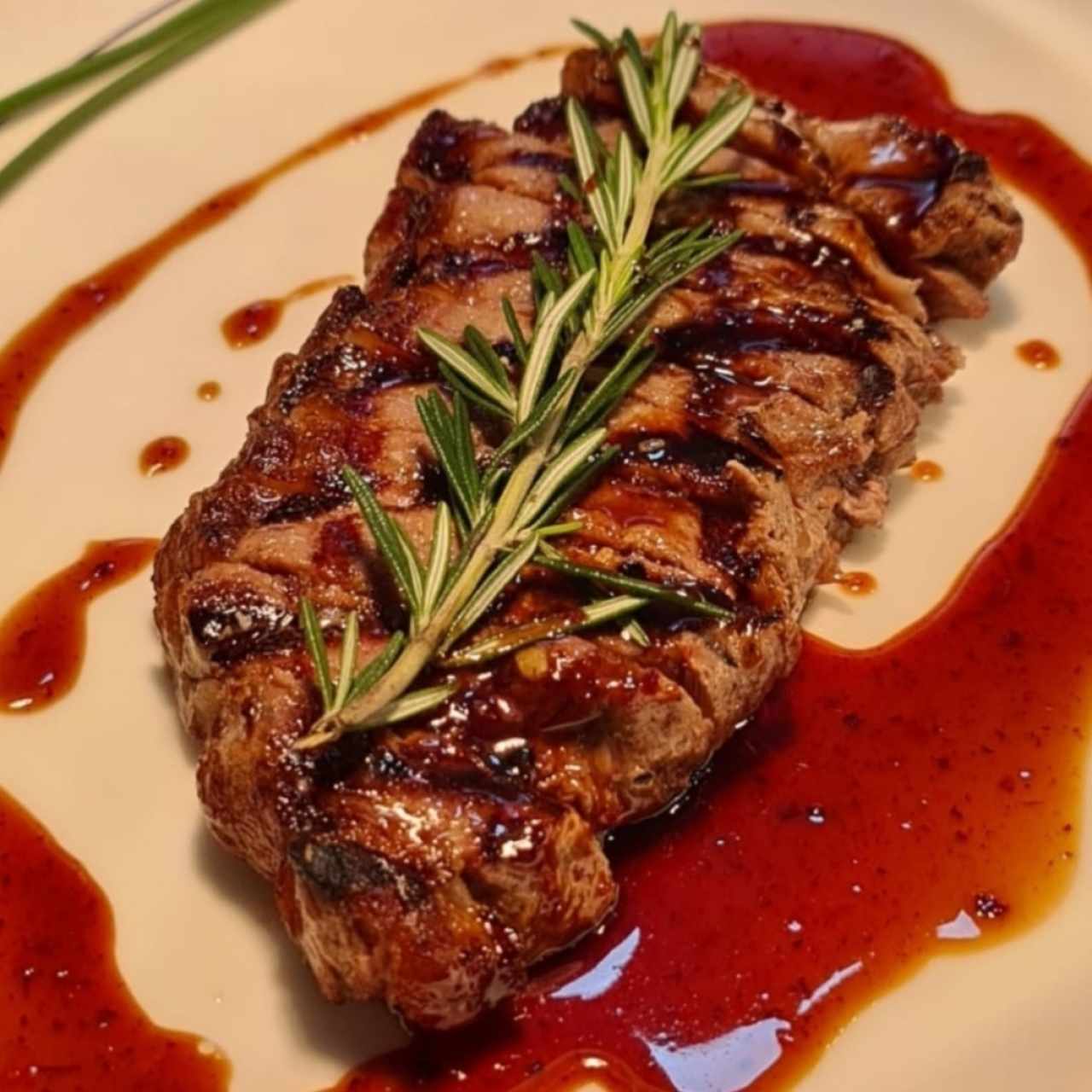 rib eye halal a la brasa 