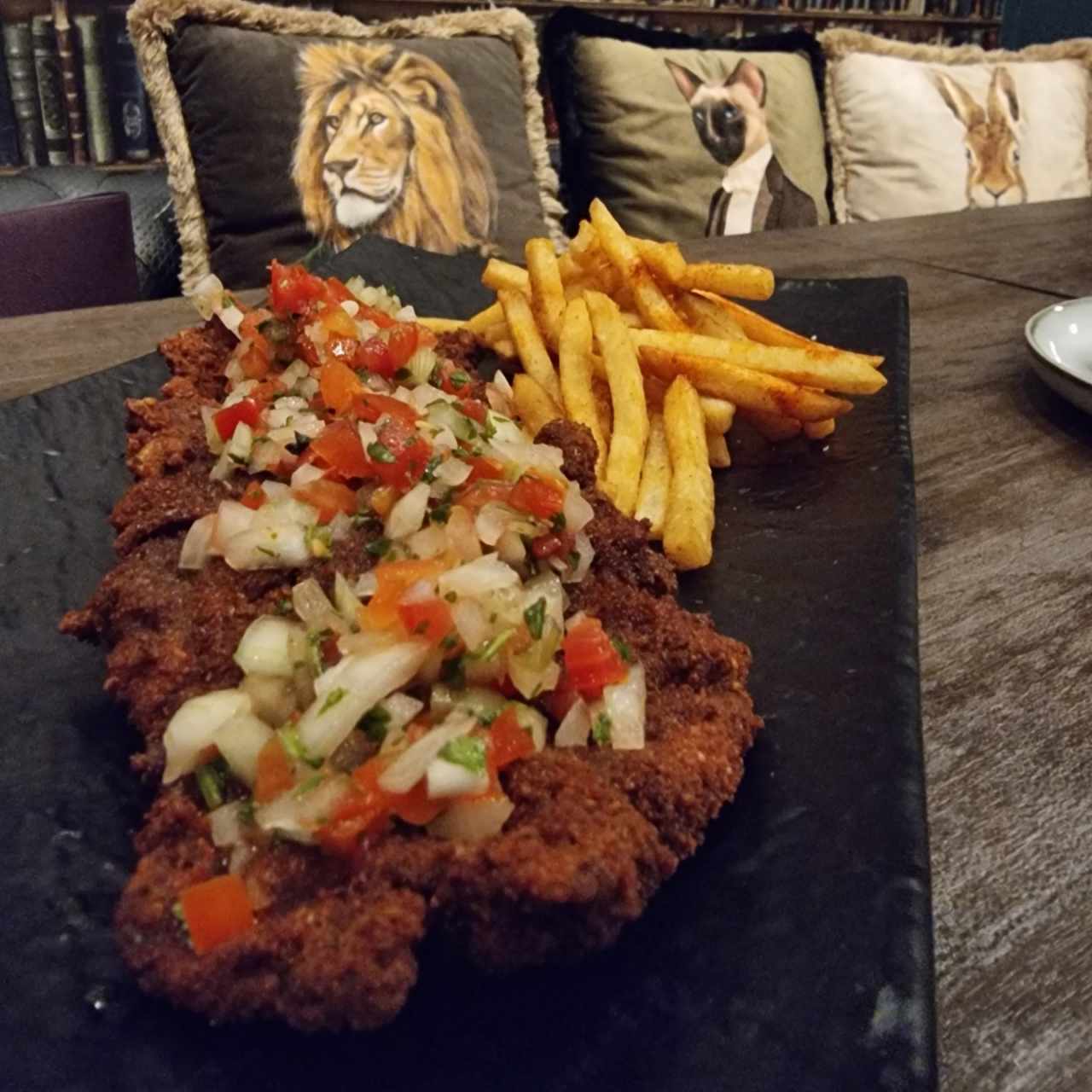 Milanesa a la Oaxaqueña