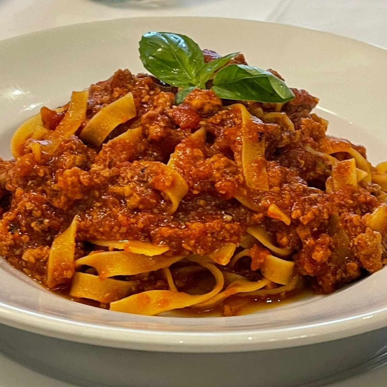 Tagliatelle a la Bolognese