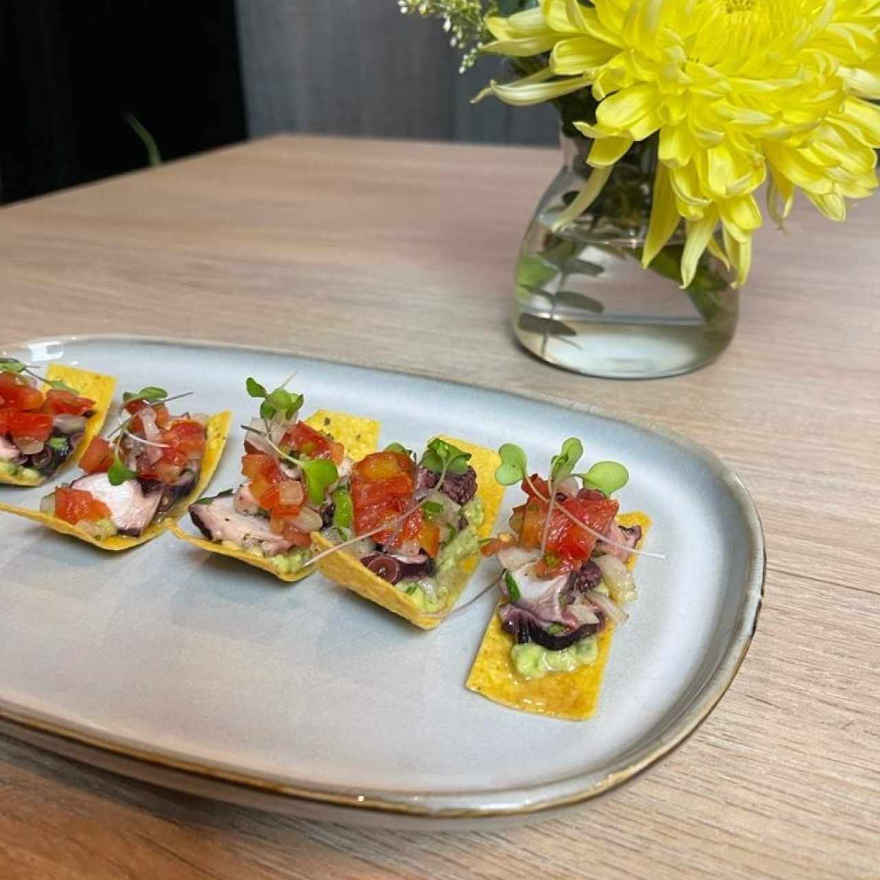 Tostadas de Pulpo