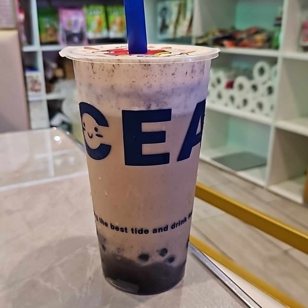 oreo bubblea tea