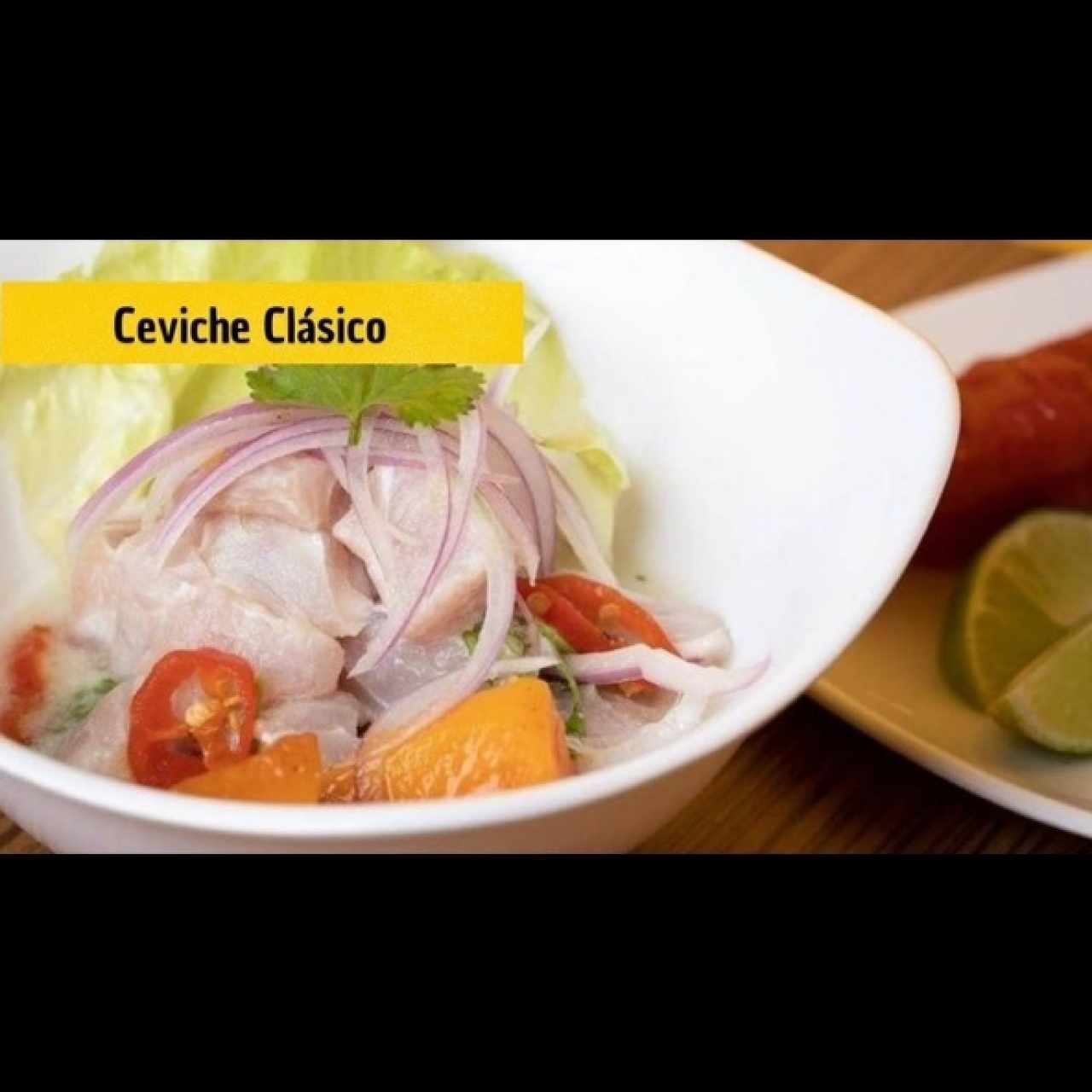 DELICIOSAS ENTRADAS - Ceviche clasico