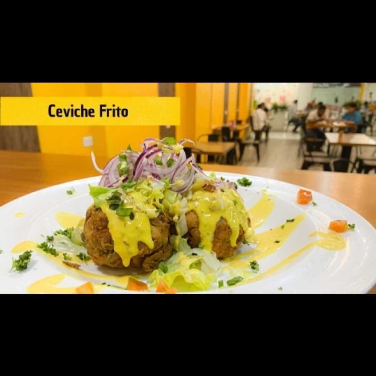 DELICIOSAS ENTRADAS - Ceviche frito