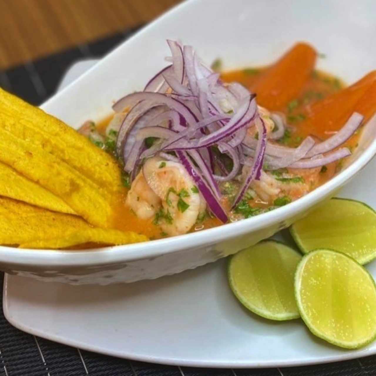 DELICIOSAS ENTRADAS - Ceviche de Camaron