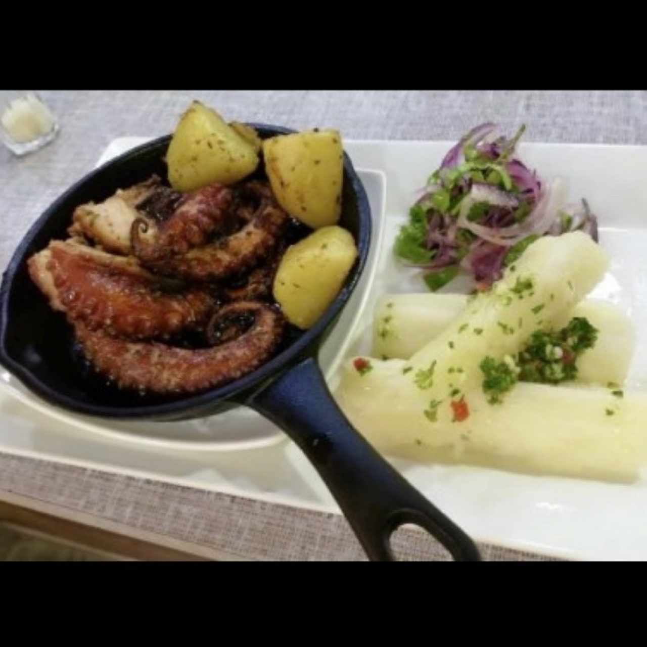 Pulpo a la parrilla