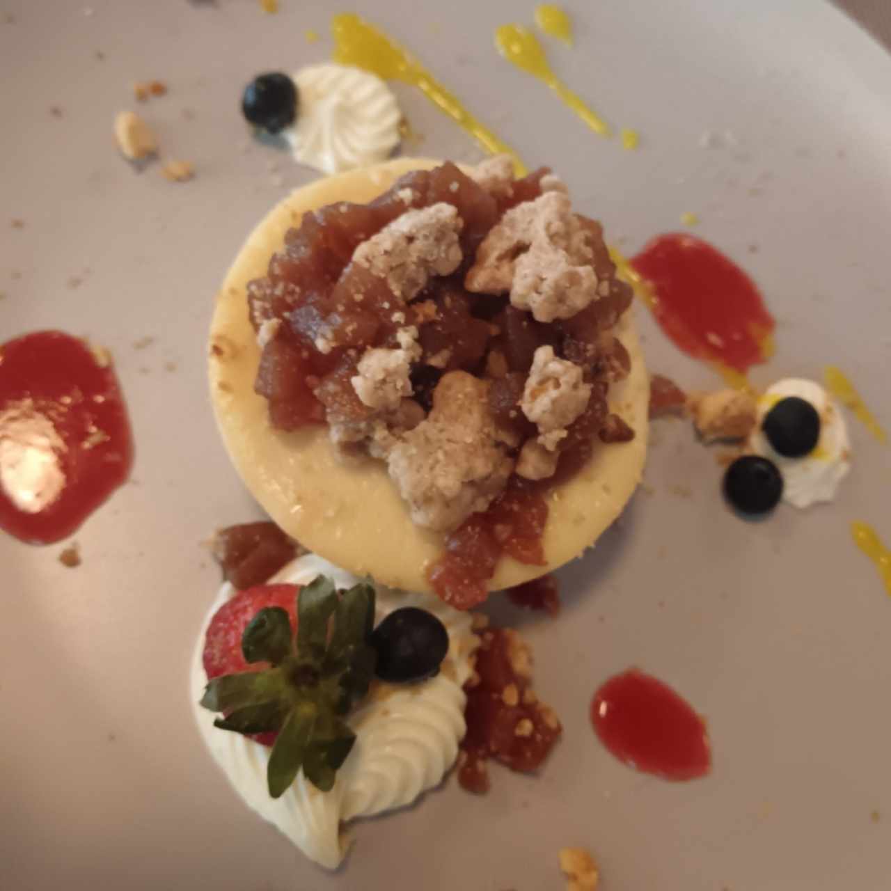 POSTRES - Apple Pie Cheesecake