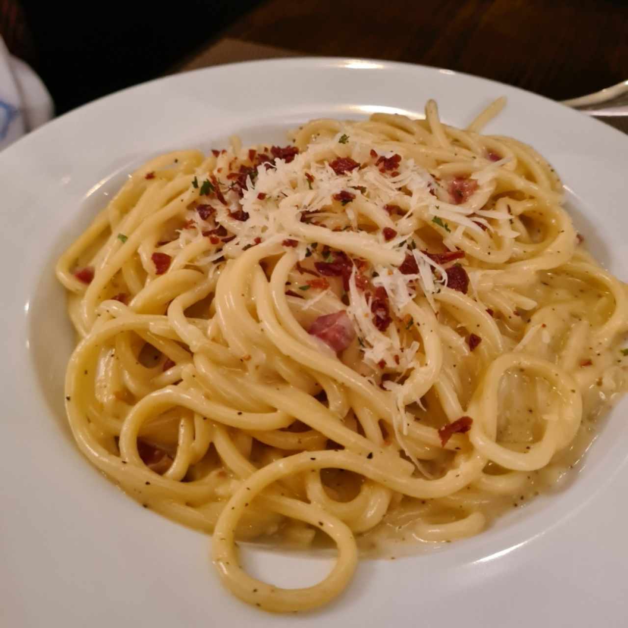 pasta carbonara