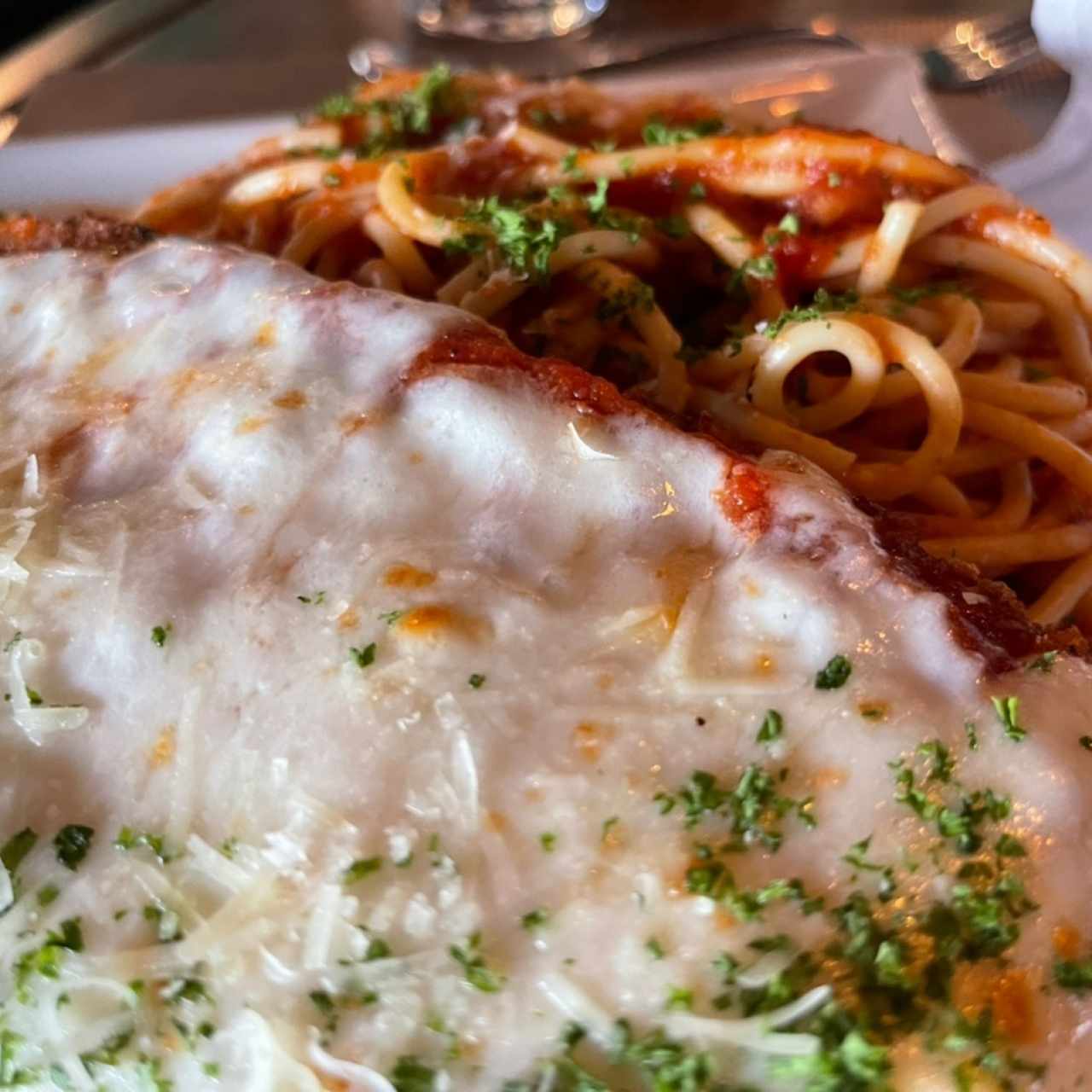 Chicken parmigiana