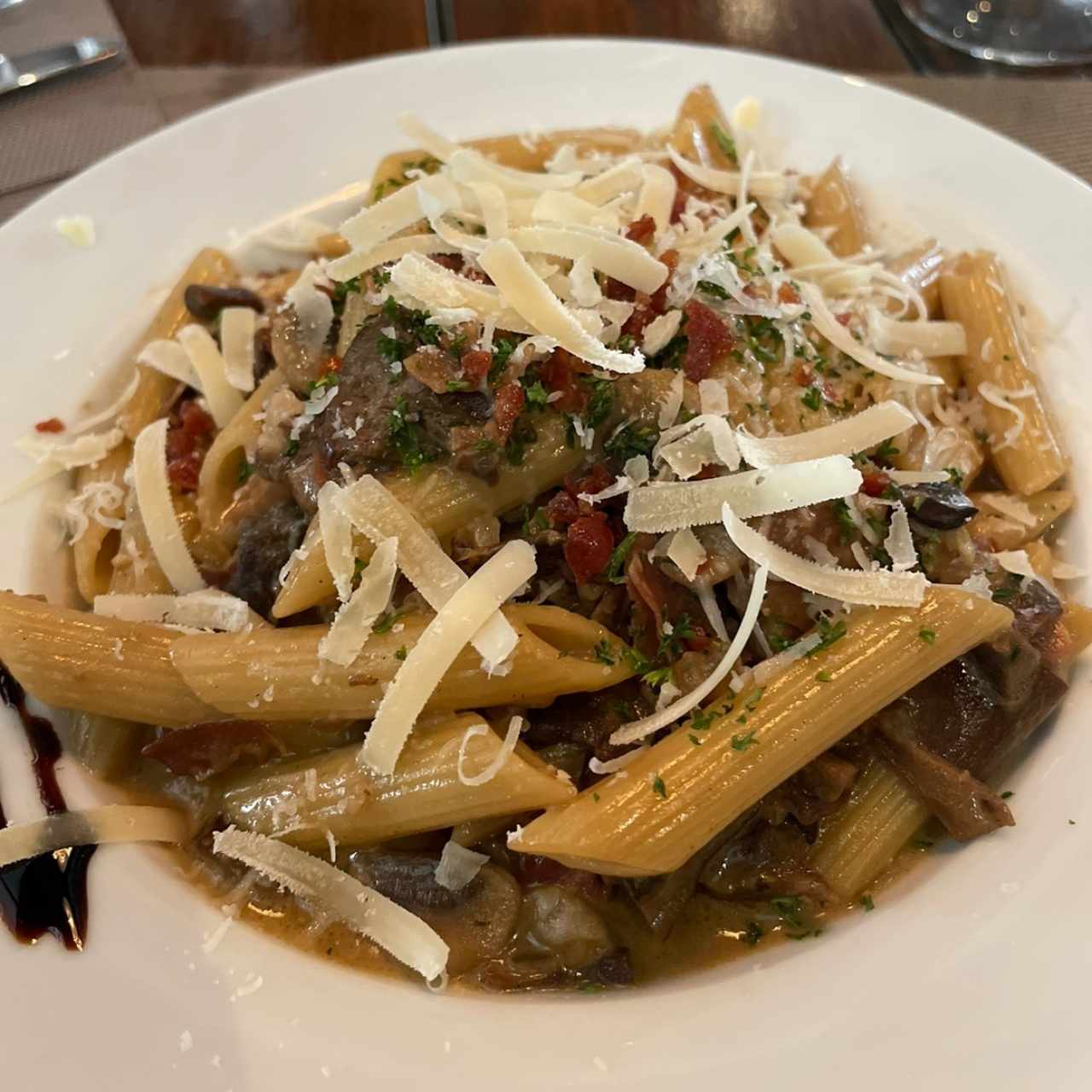 Pasta con Hongos