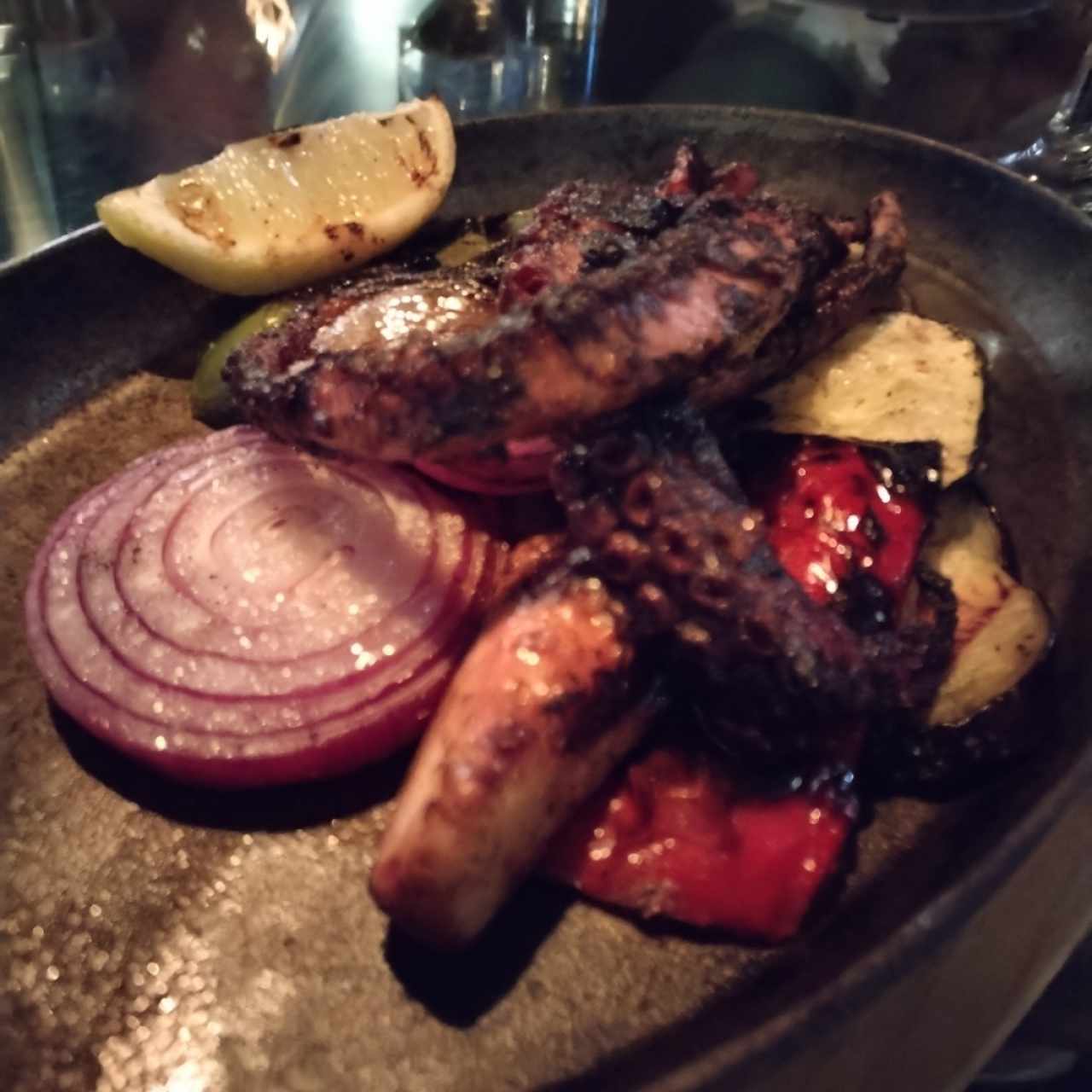 Menú Grill - Pulpo