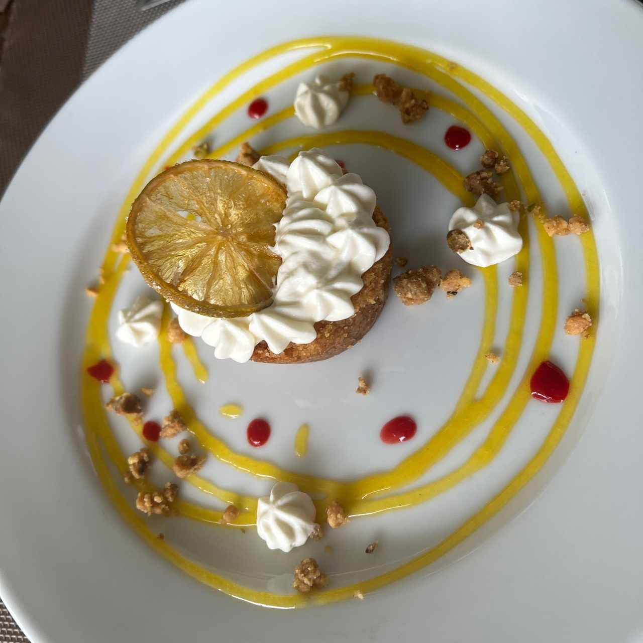 Pie de limoncello