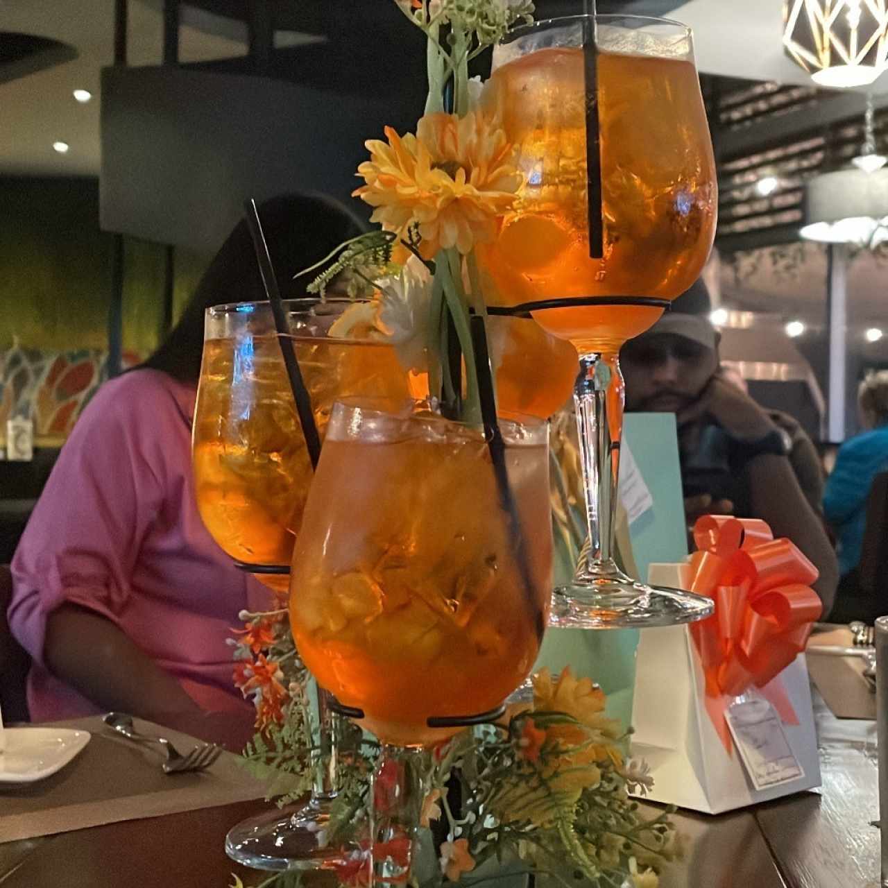 Arbol de aperol spritz