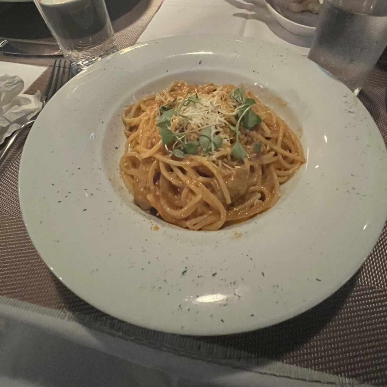 Pastas - Sausage Linguini