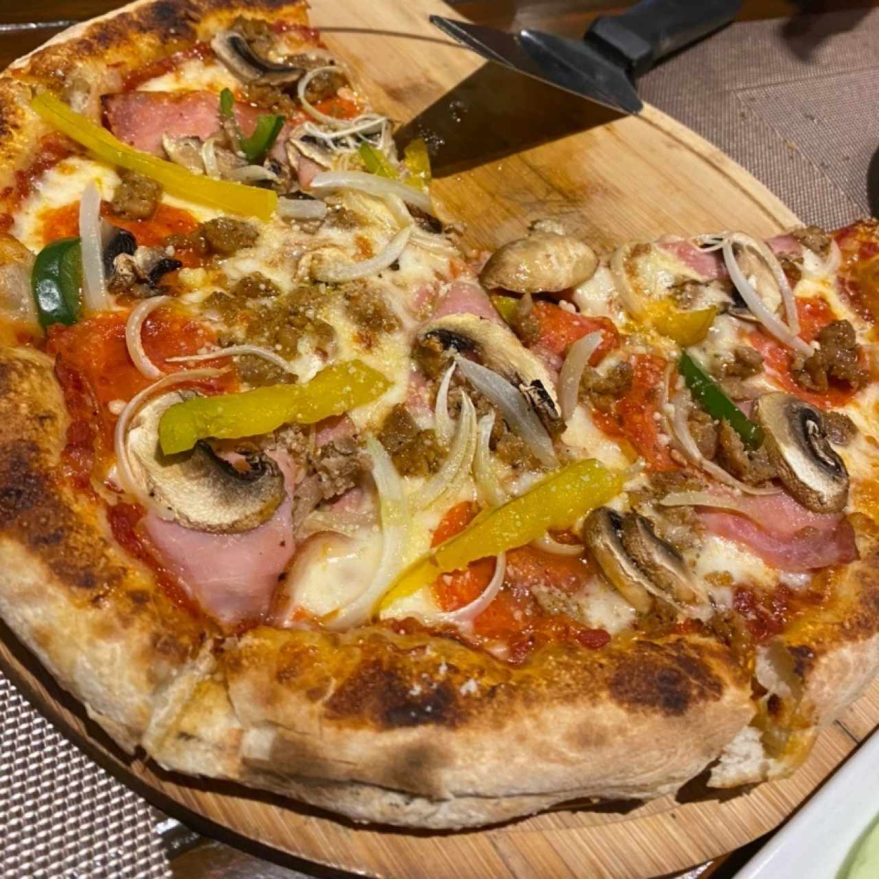 Pizza de combinación