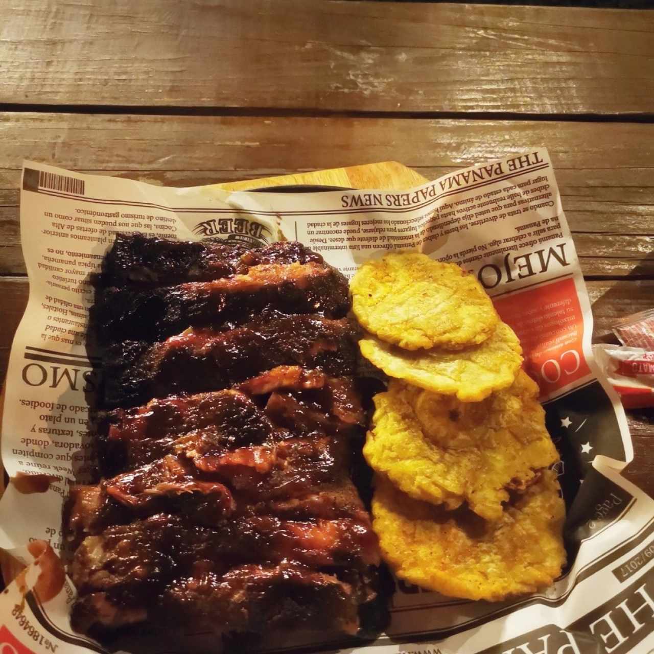 BBQ ribs 