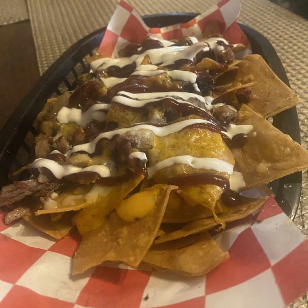 Brisket nachos 