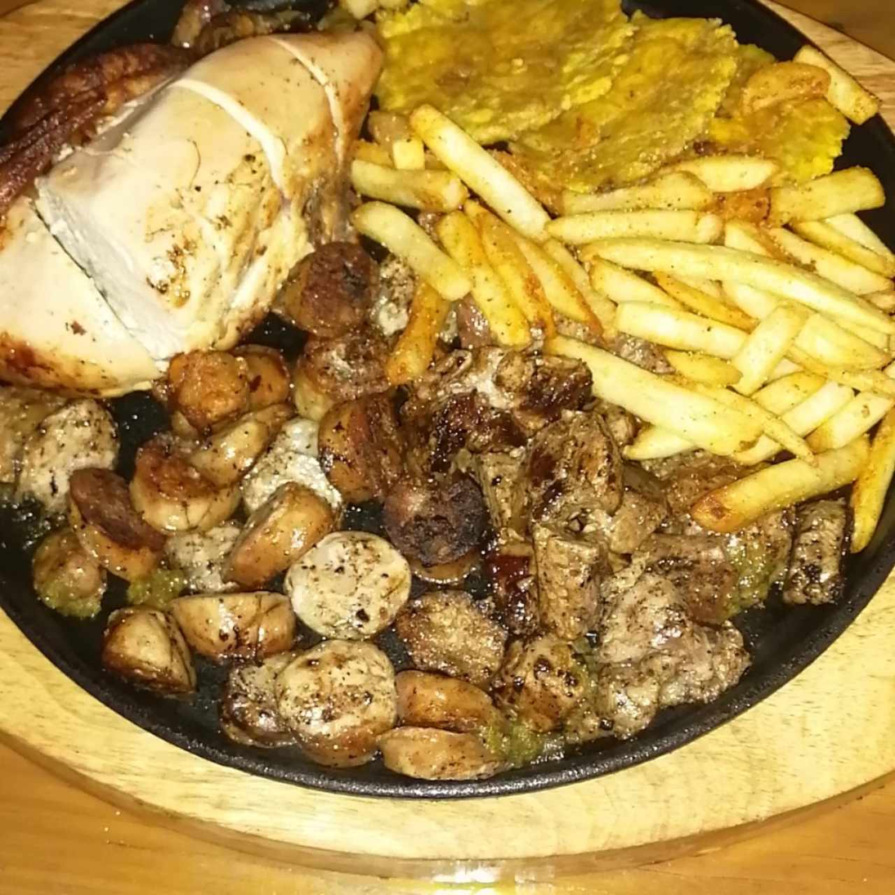 bandeja mixta para 2